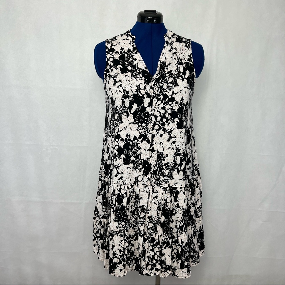Nine West Floral Sleeveless Dress, Size: Large